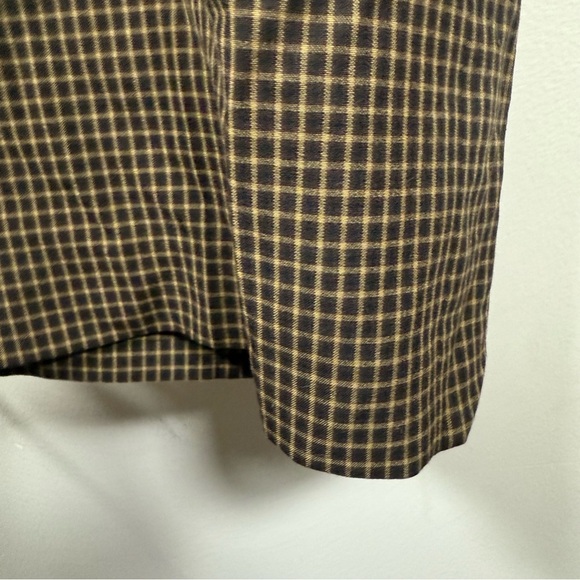 Nine West Plaid Brown Classic Straight-Leg Office Business Pants Size 12 - Picture 6 of 10